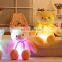 2017 HI CE hot selling glow toys, light up teddy bear plush toy for china factory