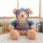 HI CE hottest custom best made toys stuffed animals lovely teddy bear plush toy with t-shirt