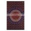 Indian Mor Tapestry Mandala Purple Color Printed wall hangings Throw Wholesale bedspread