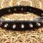 leather dog collars with embossing logo