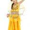 Wholesale indian girls belly dance wear suit top and skirt ET-008#