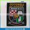 custom school logo uniform cheap woven badge patch