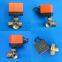 3 way 1 1/2inch mini motorized ball valve used in HVAC system