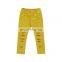Hot sale newest elastic solid black leggings fashion girls long pants leggings for children