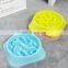 Wholesale Factory Manufacturer Custom Personalized Blank Slow Eating Feeding Food Pet Dog Bowl Feeder