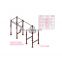 2016 china factory gym equipment fitness Enclosed insurance two units/sport equipment