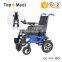 Adjustable height folding power electric wheelchair for disabled