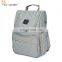 outdoor casual colorful baby diaper bag with large storage pocket