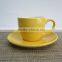 tableware coffee sets stoneware color glazed coffee cup and saucer