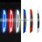 2pcs car carbon fiber reflector sticker auto reflective strip motorcycle decoration red reflective stickers exterior accessories