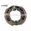 China manufacturer no dust drum brake pad GY6 CG125 motorcycle brake shoes