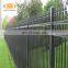 Modern decorative 1.8x2.1m steel tube spear top fence panels with for sale