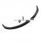 Accessories Parts Forged Matte Real Carbon Fiber Body Kit Front Lip Spoiler For Tesla Model 3