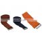 Our best colorful with metallic buckles and various length cotton yoga strap  Indian manufacturer