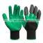 Hot sale waterproof 4 ABS claw garden gloves with digging and planting safety gloves for gardening