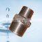 malleable iron gas fitting threaded nipple