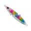 New product luminous jigging lure high quality metal jigs 10cm 80g hard bait  saltwater jig 80g