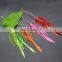 Free sample New Products Nakai Style handmade Fishing Silicone Rubber Skirts With Jigging Assist Hook