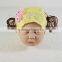 Hair band,hairnet with wigs for reborn baby doll