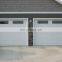 12x7 steel golf cart garage door with window insert