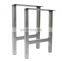 Table Leg Cheap Modern Outdoor Furniture Garden Park Cross Square X Shaped  Metal Coffee stainless steel Table Legs