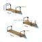 Rustic wooden wall shelves for storage home decoration