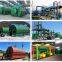 100kg-20TPD waste tire/plastic to pyrolysis oil recycling and converting machine for sale