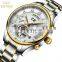 KINYUED J009 High Quality Stone Analog Automatic Mechanical Week Date Luxury Wristwatch Fashion Watches 2019 Stainless Steel
