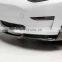 RD New Arrival  Vors Style Carbon Fiber Body Kit Front Lip Side Skirts Rear Bumper For Tesla Model 3