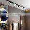Modern Design COB Moving Head Round Track Light Linear Commercial Home Down Light Ceiling Rail Lamp
