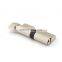 One side knob one side key lock cylinder, guard security door cylinder push barrel lock with knob