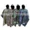 Black Raincoat Military Waterproof Long Men camouflage military poncho raincoat