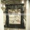 fireplace white marble fireplace frame surround