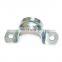 Zinc Plated Steel Pipe Accessories Saddle Clamps