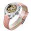 Original brand DKYT colouring stainless steel skeleton automatic women mechanical watch