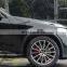 Car Bumper Rear Lip High Quality Car Parts Ukiss Body Kit Full Set For 16-19 Benz GLC Upgrade GLC63 AMG Body Kit With Grille