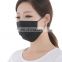Fashion Black Civil Protective 3 Ply Face Mask With Earloop