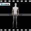 full body egg head fiberglass male mannequin with flexible wooden arms flexible mannequin