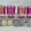 love glass candle holder for gifts lover day home decor wedding decoration