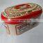 oval tin cans for food canning empty tin cans food packaging