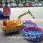 2015 QingHeng park new kids ride on toy rc construction toy trucks excavator