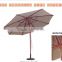 top quality outdoor 9 Foot Light Wood Poly garden Umbrella