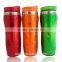 double wall plastic mug with paper insert ,promotional mug advertising cup