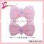 196 Color grosgrain with plastic flower wholesale plastic hair clip