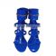 High Quality Leather Sandals, Top Braned Summer Footwear, Sling Back Peep Toe High Heels Sandals