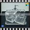 Clear acrylic 6 pieces bathroom sets for home/hotel