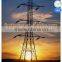 High Quality Steel Power Transmission Line Tube Tower With Iron Structure
