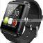 U8 Smart Bluetooth Wrist Watch Fashion Smartwatch U Watch For Android Samsung HTC LG 3 Colors