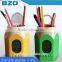 Multi-functional Calendar Pencil Desk Clock with Pen Holder /Brush Pot Table Clock/ Gift Set Wholesale OEM/ODM Manufacturer