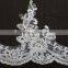 2015 high quality corded lace flower for wedding dress